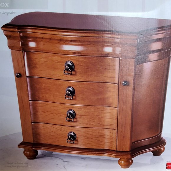 jcpenney Storage & Organization Oak Jewerly Box Poshmark